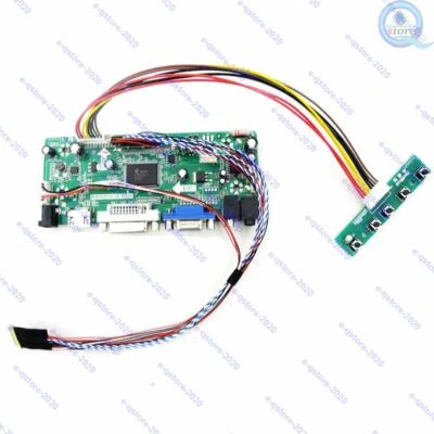 Lvds LCD Controller Converter Board Monitor Diy Kit for LTN156AT24/LTN156AT05 - Image 1 of 3