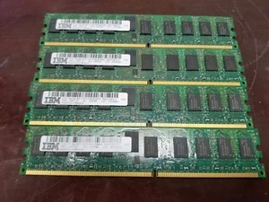 IBM 16GB 4x4GB 15R7172 276 PIN PC2-4200 DDR2 533MHz P series 1934 Memory RAM - Picture 1 of 2