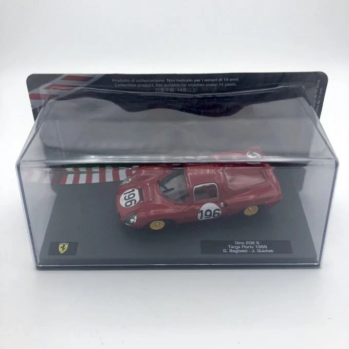 Modellino auto Atlas 1/43 Ferrari Dino 206 S Targa Florio 1966 - Immagine 1 di 1