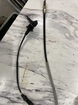 1999 - 2001  Mountain Lite Phazer 500  Fan Throttle & Choke Cable Good Foto 1 de 3