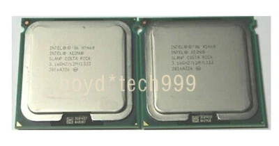 A pair Intel Xeon X5460 CPU SLBBA 3.16 GHz 4 Core Socket LGA771 Processor - Image 1 of 4