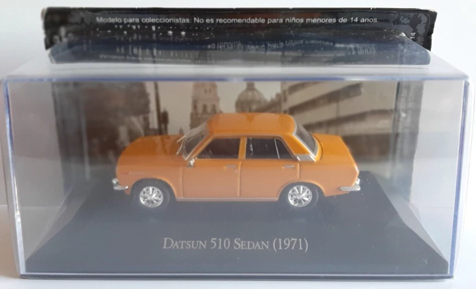 DIE CAST DATSUN 510 SEDAN (1971) GRANDES AUTOS MEMORABLESEN MÉXICO - 1/43 [38] - Immagine 1 di 1