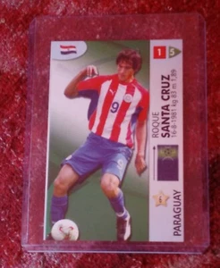 collectible card of the great Paraguayan soccer player Roque Santa Cruz - Picture 1 of 2
