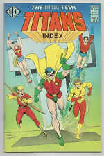 Offical Teen Titans Index # 1 * Independent Comics Group