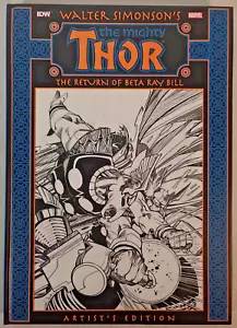 *FIRMATO* IDW Walter Simonson Thor Return Of Beta Ray Bill Edizione Artista - Foto 1 di 8