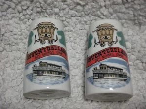 Vintage Adventureland Des Moines IOAW Salt and Pepper Shaker  - Picture 1 of 5