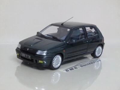 RENAULT CLiO 1.8 16v 1992 VERDE GREEN MET. EDiZiONE LiMiTATA NOREV 1/18 - Immagine 1 di 4