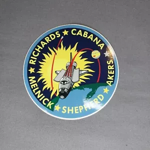 Richards Cabana Melnick Akers STS-41 Crew Patch Spacelab 3,5" NASA Aufkleber Aufkleber - Bild 1 von 2