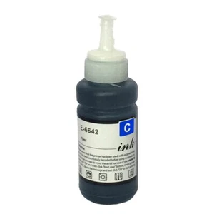 Tinta de impresora Ecotank compatible cian E-6642 no OEM repuesto para T6642 - Imagen 1 de 1