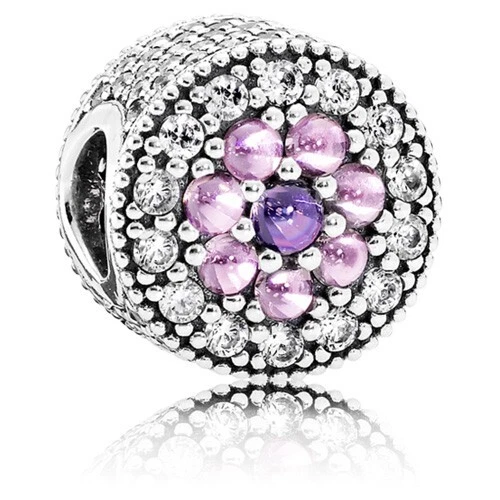 Genuine PANDORA Ale S925 Dazzling Floral Charm 791820PCZMX -