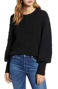 💕 RACHEL PARCELL 💕 XS 💕 Bobble Stitch Sweater Top Pink NEW AUTH 💕 #A343 - Picture 1 of 6