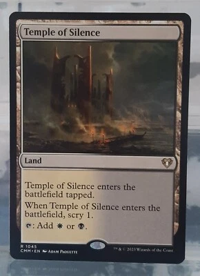 Magic - Temple of Silence - Rare/Land - Commander Masters: Extras - EN/NM - Bild 1 von 2