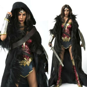 Figurine articulée femme 12 pouces robe cape cape cape 1/6 pour Wonder Woman