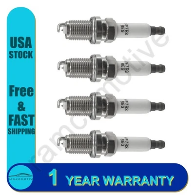 4x Spark Plug for 2013 Volkswagen Golf R 2016-2017 Tiguan 2009-2011 Eos 2.0L - Image 1 of 4