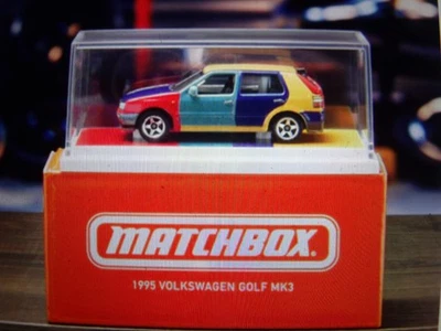 Volkswagen Golf MK3 1995 Matchbox Mattel Creations Harlequin***sellado***muy buen estado Foto 1 de 3