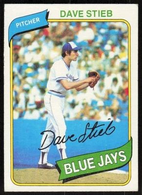 1980 Topps #77 Dave Stieb RC Foto 1 de 2