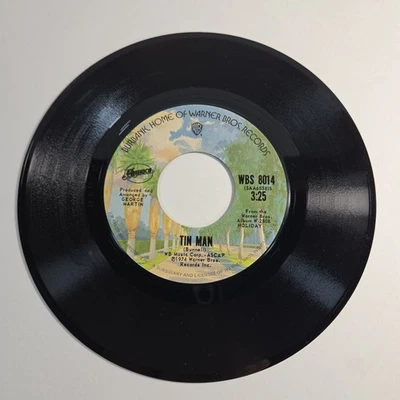 America "Tin Man" 45 Vg+ Tested Jukebox Rare 1974 - Image 1 of 3