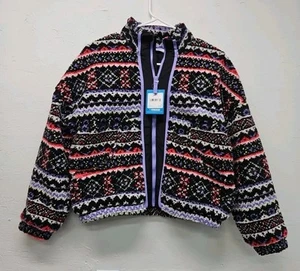 DSG 💥 NWT 💥Girls Cozy Fleece Full Zip | Large (14) | Funky Fair | Retail $55 - Picture 1 of 7