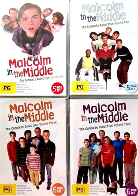 Malcolm in the Middle: The Complete Collection | Vol. 1-4 (DVD, 22 Discs) - Image 1 of 2