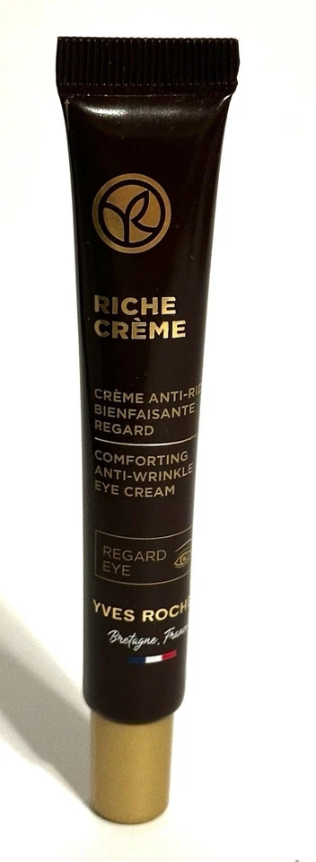YVES ROCHER RICHE CREME RECONFORTANTE CREME ANTI-RUGAS PARA OS OLHOS 0,47 oz/14 ml - Imagem 1 de 1