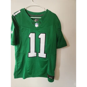 AJ Brown Philadelphia Eagles Jersey #11 Men's sz S Kelly Green Nike Vapor NWT - Picture 1 of 8