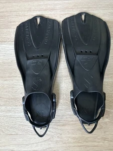 Scubapro Go Travel Fins Sz XL Black Diving Swimming - Picture 1 of 24
