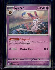 Sylveon SV: Prismatic Evolutions Pokémon 040/131 Holo Rare NM+ - Picture 1 of 2
