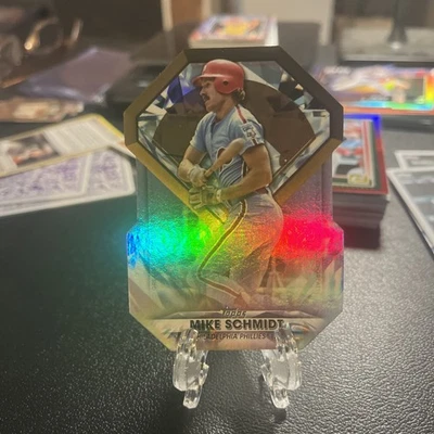 2022 Topps Series 1 - Diamond Greats Die-Cuts Mike Schmidt #DGDC-22 - Image 1 of 2