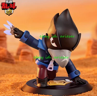 Figura de acción clásica de PVC Supercell Oy Studio Brawl Stars Black Crow 10 cm nueva Foto 1 de 4