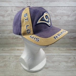 Vintage St. Louis Rams NFL Logo Athletic Baseball Cap Hat Adjustable Free Shipp - Picture 1 of 10