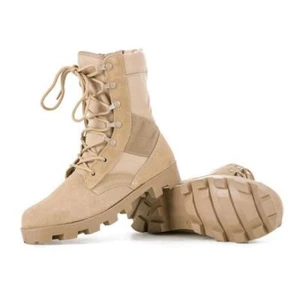 New Military Boots Tactical Men's Combat Army Shoes Hiking Work Duty Boots Gift - Picture 1 of 16