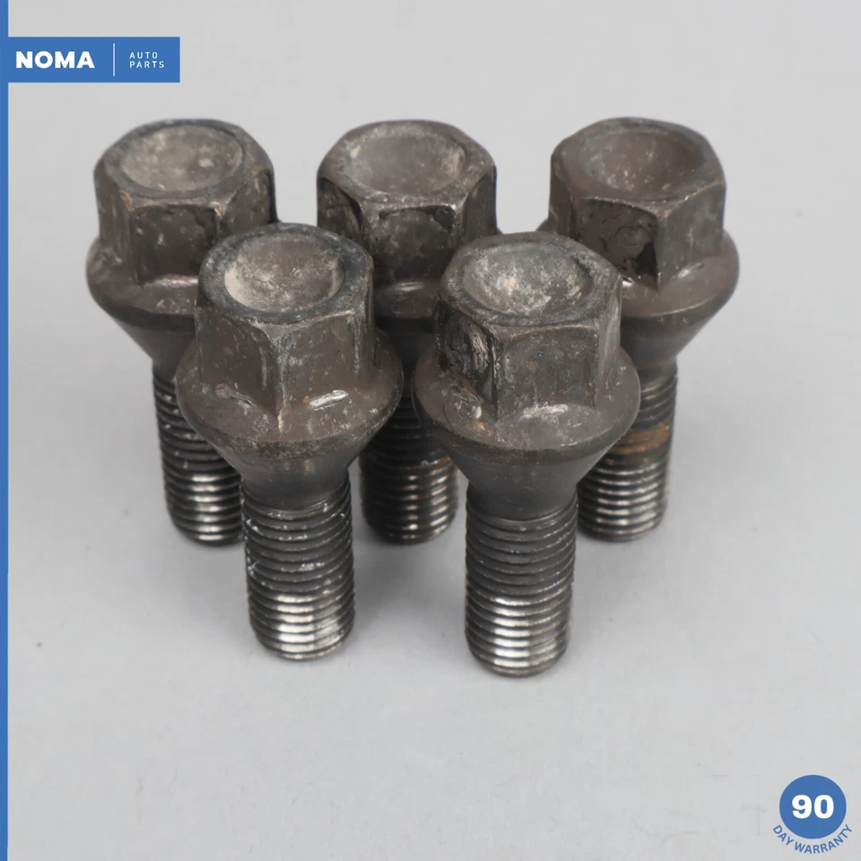 98-02 BMW Z3 E36 Roadster roda aro parafuso porcas conjunto de 5 36136781150 fabricante de equipamento original - Imagem 1 de 4