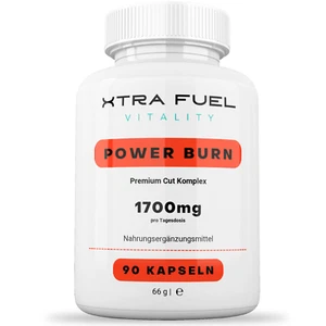 Power Burn | 90 Kapseln Stoffwechsel*-Formel, 8-in-1 Formel 1700mg (hochdosiert) - Foto 1 di 9