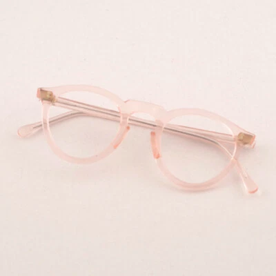 1950's Vintage French Handmade Boston Panto Rose Round Glasses Frame Dead Stock - Image 1 of 4