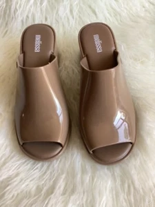 MELISSA Women’s open Toe Jelly Mule Nude US Size 6🌺 - Picture 1 of 15