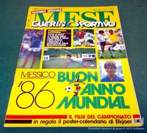 GUERIN SPORTIVO MESE Master Anno 2 n. 1 "Speciale Mundial Mexico '86" Gen. 1986 - Imagen 1 de 4