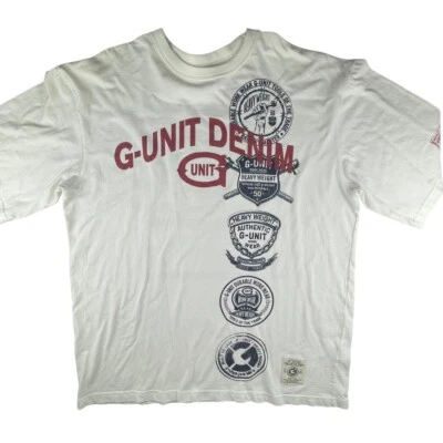Camiseta 50 Cent Rap Unidad G Denim Doble XL Y2K Camiseta Gráfica “Tools of the Trade” Foto 1 de 4