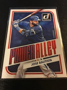 2016 DONRUSS OPTIC POWER ALLEY JOSE BAUTISTA BLUE JAYS #PA10 INSERT - Picture 1 of 2
