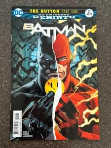 Batman #21 Renacimiento Cubierta Regular DC Comics El Botón Casi Nuevo - Imagen 1 de 6