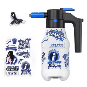 Spruzzatore a Pressione Schiuma Autolavaggio Capacità 1,5L - Lancia Schiuma Auto Blaster UK Nuovo - Foto 1 di 14