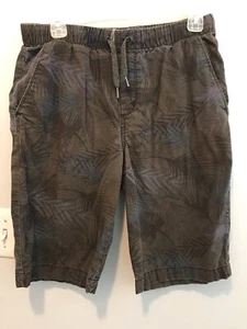 Old Navy Boys Brown Shorts W/Palm Leaves Size XXL (18) - Picture 1 of 6