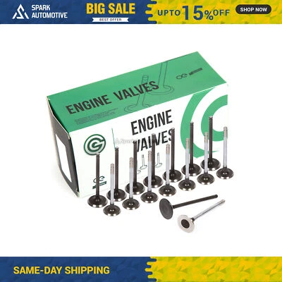 Intake Exhaust Valves Fit 99-05 Toyota Corolla Celica MR2 Chevrolet 1.8L 1ZZFE - Image 1 of 4