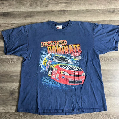 Camiseta De Colección Jeff Gordon Nascar XL 1999 Diseñada para Dominar Construida para Conquistar Años 90 Foto 1 de 4