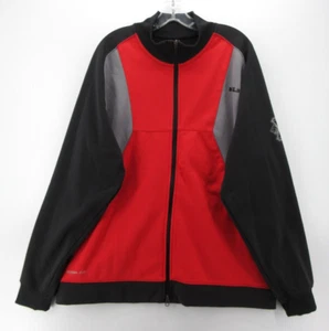 Nike Lebron James Jacket Men XXL Red Black Therma Fit Fleece Lined Basketball - Picture 1 of 16