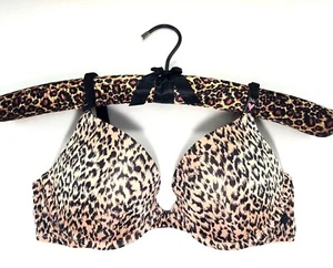 Victorias Secret Sexy Tee Push Up Smooth Underwire Padded Bra-Animal-Choose Size - Picture 1 of 40