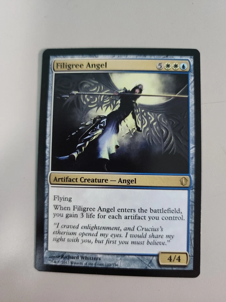 MTG Filigree Angel Commander 2013 189/356 Regular Rare - Image 1 of 1