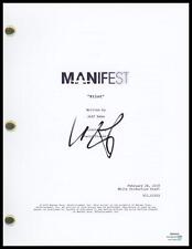 Daryl Edwards "Manifest" AUTOGRAPH Signed 'Robert Vance' Pilot Episode Script