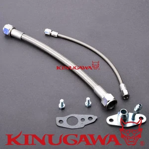 Kit de alimentación de aceite turbo y línea de drenaje 8AN para TOYOTA CT12 CT20 CT26 - Imagen 1 de 1
