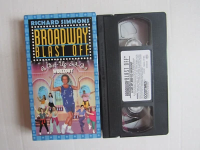 Richard Simmons Broadway Blast Off - A Get-Up-And-Go Workout VHS (2000) - Image 1 of 2