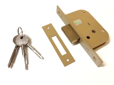 SERRATURA DA INFILARE CILINDRO SPILLO SOLO MANDATA FRONTALE MM. 23X165 YALE - Immagine 1 di 4